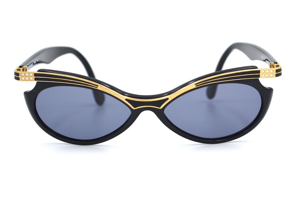 Yves Saint Laurent 6505 vintage sunglasses. YSL sunglasses. YSL cat eye sunglasses. Vintage cat eye sunglasses.