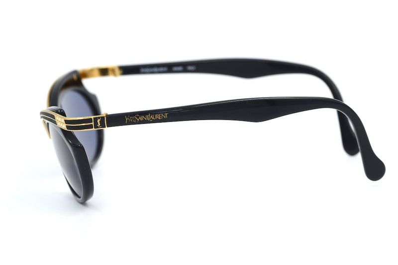 Yves Saint Laurent 6505 vintage sunglasses. YSL sunglasses. YSL cat eye sunglasses. Vintage cat eye sunglasses.
