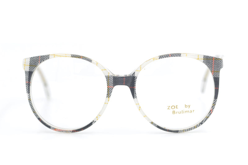 Zoe by Brulimar MacBennie Vintage Glasses. Tartan glasses. Plaid glasses. Tartan eyeglasses. Plaid eyeglasses.