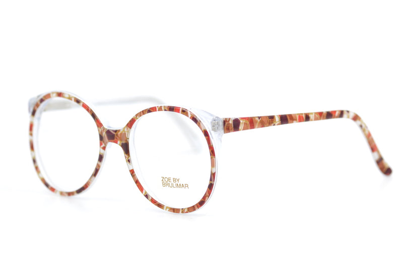 Zoe 2294 Petite by Brulimar. 80s petite vintage glasses. Women's Petite Glasses.