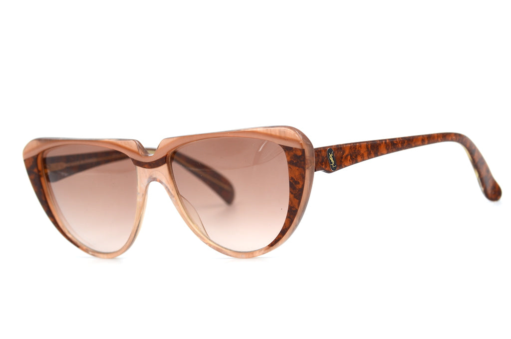 Yves Saint Laurent 8704  Vintage Sunglasses. YSL Sunglasses. Vintage YSL. Vintage Designer Sunglasses. Vintage Cat Eye Sunglasses. YSL Sunglasses. 