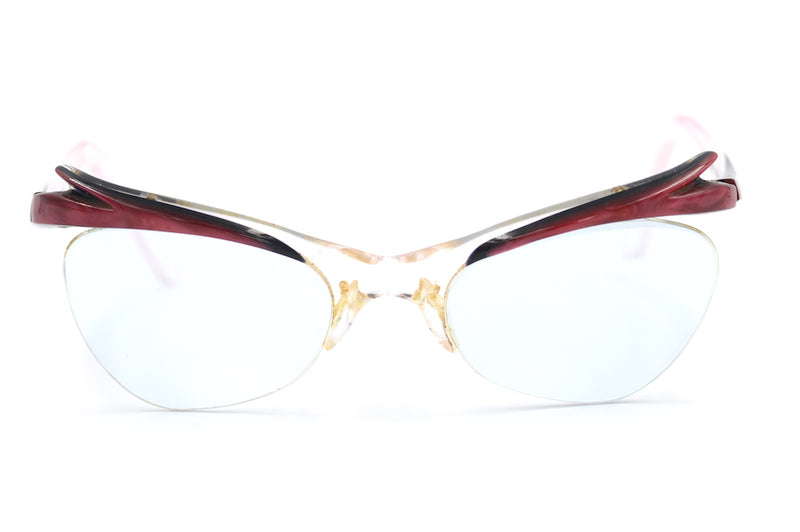1950s supra glasses, 1950s vintage glasses, retro spectacle vintage glasses, sustainable eyewear, vintage eyewear, vintage lucite glassses