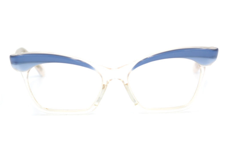 Twine Tone Vintage Glasses, 1950s Vintage Glasses, Ladies Vintage Glasses, Retro Spectacle Vintage Glasses.
