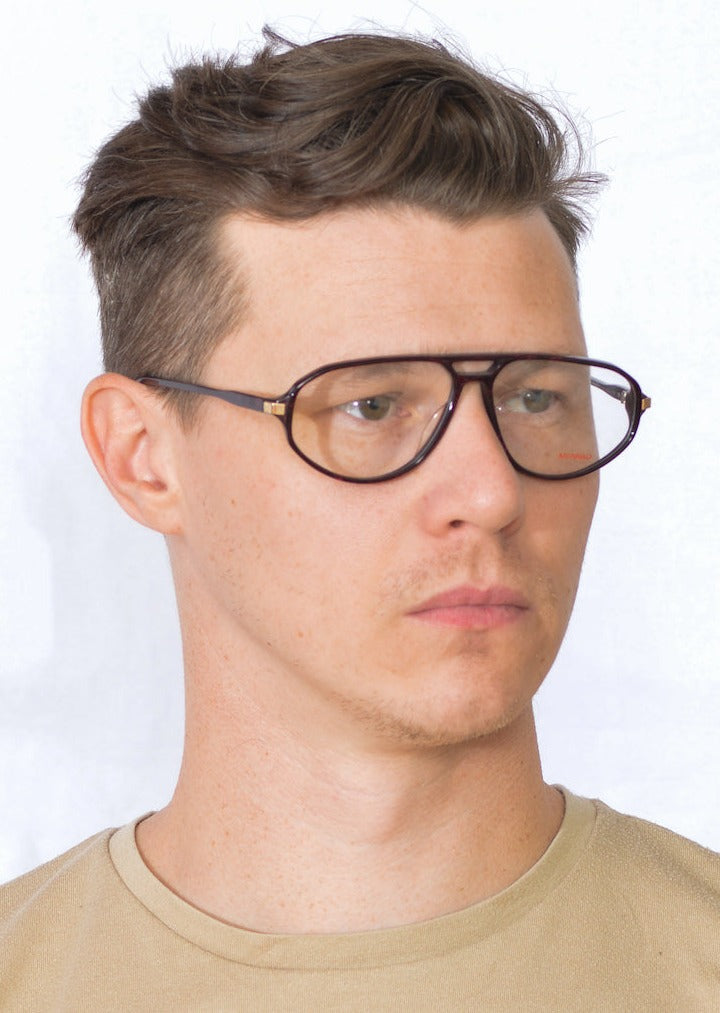Menrad 882 715 vintage aviator glasses. Adam Driver Glasses. Vintage aviator glasses. Sustainable glasses. Adam Driver eyeglasses. House of Gucci eyeglasses.