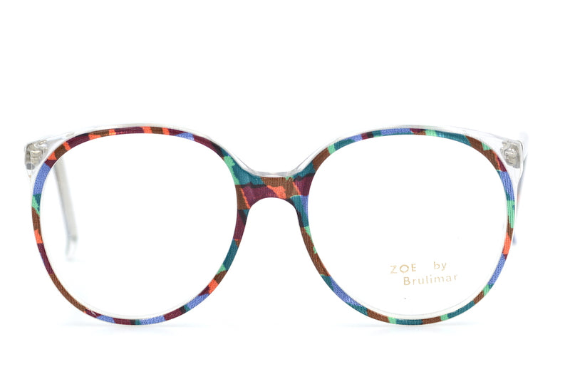 Zoe by Brulimar 2216. Oversized Glasses. Vintage Oveersized Glasses. 1980's Vintage Glasses. Sustainable Glasses. 