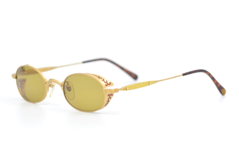 Matsuda 10608 90s Vintage Sunglasses. Matsuda Steampunk Sunglasses. Matsuda Cult Sunglasses. Rare Vintage Sunglasses.