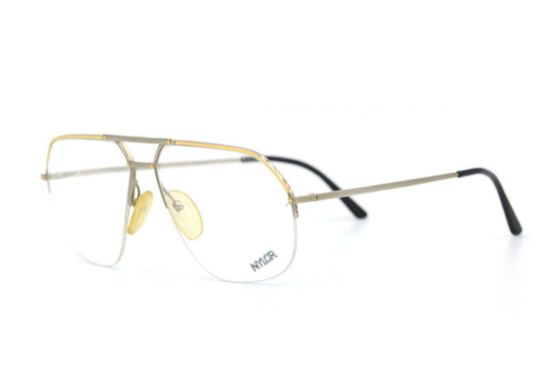 Nylor 700-15 Mens Vintage Glasses. Nylor Glasses. Aviator Glasses. Aviator Vintage Glasses. Buy Vintage Glasses Online.