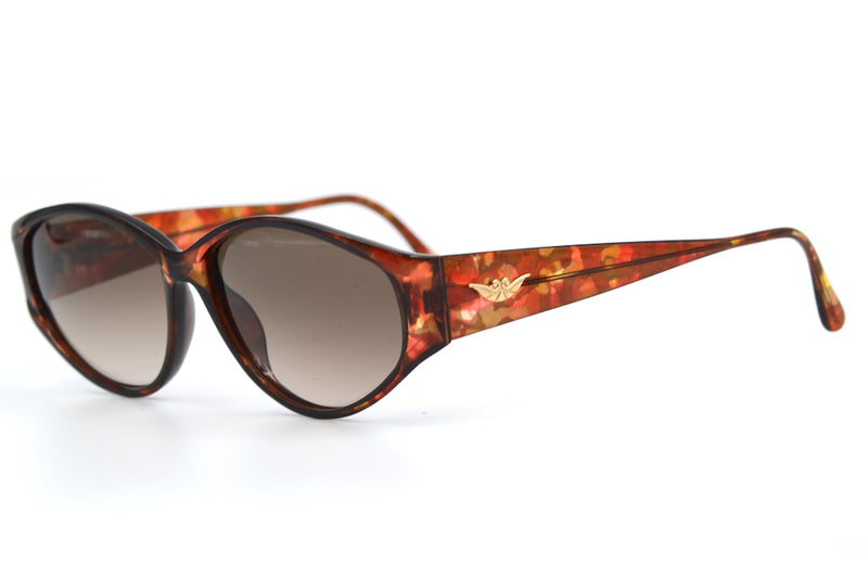 ViennaLine 1770 30 F vintage sunglasses. Designer vintage sunglasses. Womens Sunglasses. Vintage sunglasses. 1980's sunglasses. Oval sunglasses.