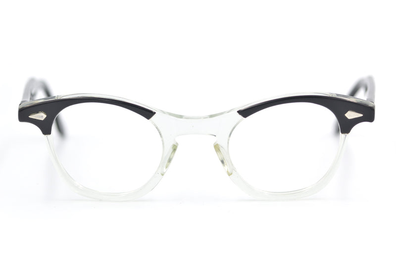 Tart Optical Leading Liz Vintage Glasses. Leading Liz black vintage glasses. 60s Tart Optical glasses.  Vintage Tart Optical. Rare Vintage Glasses.