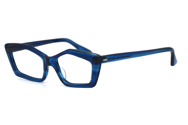 Betty Blue Vintage Glasses. Ladies Vintage Glasses. Retro Spectacle Vintage Glasses. Retro Glasses, Blue Vintage Glasses