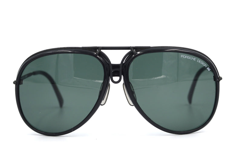 Porsche Design by Carrera 6632 interchangeable sunglasses. Vintage  Porsche by Carrera sunglasses. Interchangeable sunglasses. Rare vintage sunglasses. Rare aviator sunglasses.  