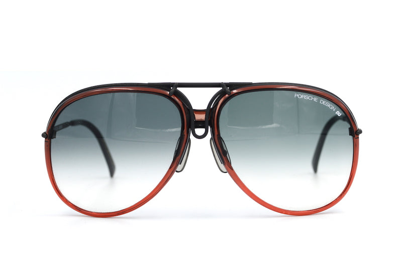 Porsche Design by Carrera 6632 interchangeable sunglasses. Vintage  Porsche by Carrera sunglasses. Interchangeable sunglasses. Rare vintage sunglasses. Rare aviator sunglasses.  