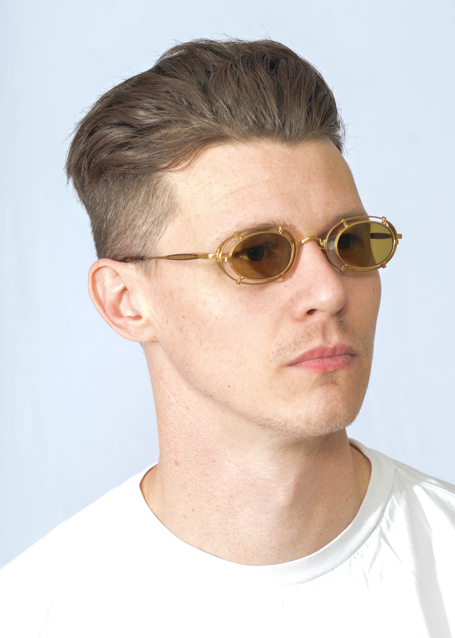 Matsuda 10607 90s Vintage Sunglasses Steampunk Vintage