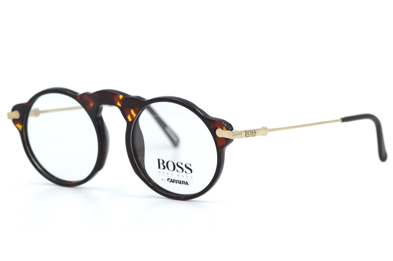 Hugo Boss by Carrera 5108 12 Vintage Glasses. Mens Vintage Glasses. Round Glasses. Stylish Glasses. Sustainable Vintage Glasses. Designer Vintage Glasses.