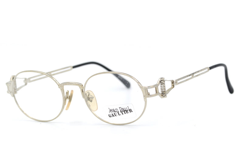 Jean Paul Gaultier 55-5110 Vintage Glasses. JPG Vintage Glasses. Mens Vintage Glasses. Steampunk Vintage Glasses. Rare Vintage Glasses. Designer Vintage Glassses.