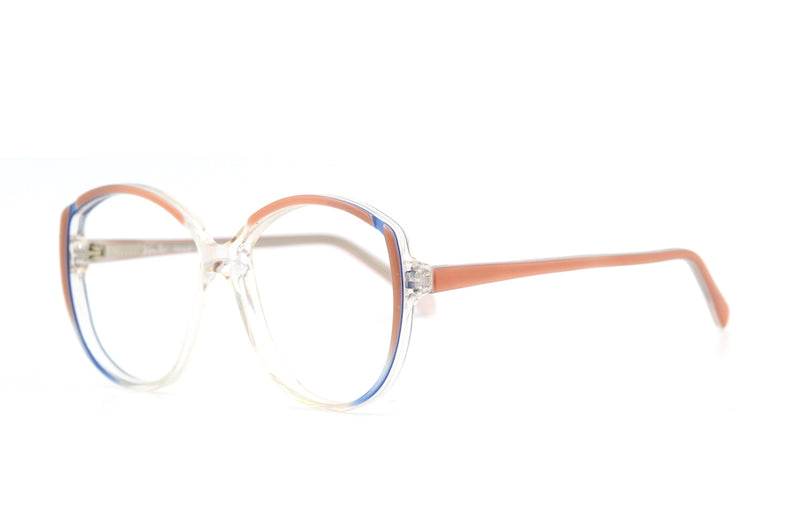 Tasmin by Vertex vintage glasses. 1980's vintage glasses. Oversized vintage glasses. Sustainable glasses. Vintage eyewear.