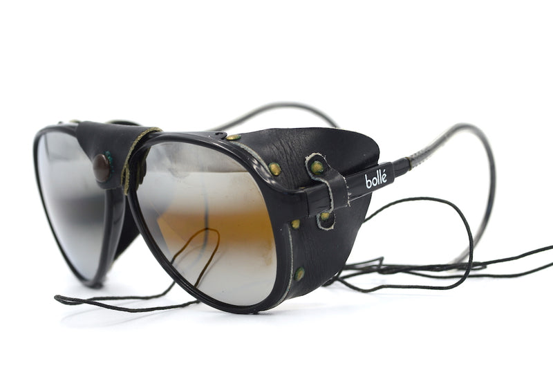Bollé Vintage Sunglasses. Bollé Sunglasses. Cheap Bollé Sunglasses. Mountaineering Sunglasses. Alpine Sunglasses. Up-Cycled Sunglasses.