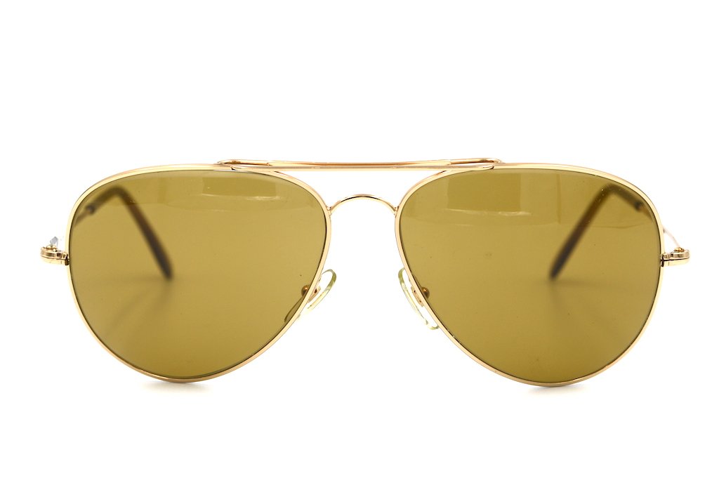 L'Amy Maxi Adam vintage sunglasses. Mens Vintage Sunglasses. Vintage Aviator Sunglasses. Gold Aviator Sunglasses. Mens Sunglasses.