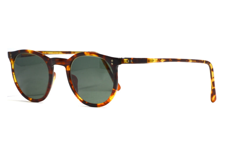 vintage sunglasses, 1940s sunglasses, round vintage sunglasses, tortoiseshell vintage sunglasses in