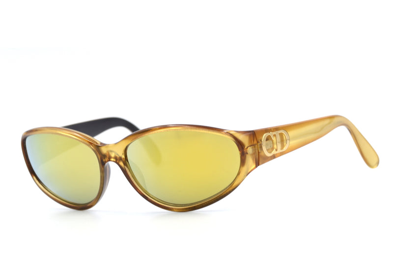 Christian Dior 2931 40 Vintage Sunglasses. Ladies Vintage Sunglasses. Christian Dior Sunglasses. Dior Sunglasses. Vintage Dior Sunglasses. Gold Mirrored Sunglasses.