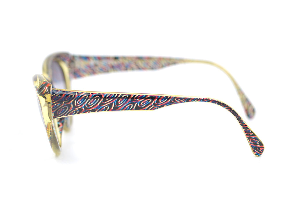 ViennaLine 1696 50 Vintage Sunglasses | Vintage Cat Eye Sunglasses
