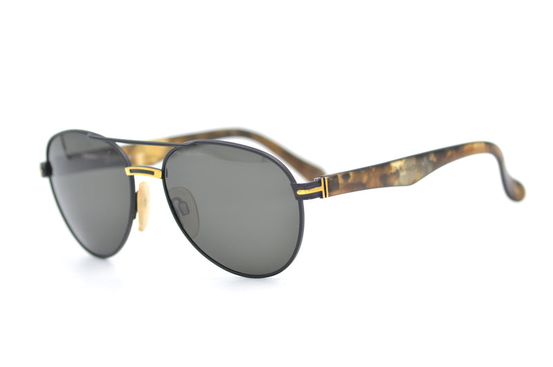 Piave 1452 2H32 Vintage Sunglasses. 90s Aviator Sunglasses. 90s Sunglasses. Retro Sunglasses. Vintage Sunglasses.
