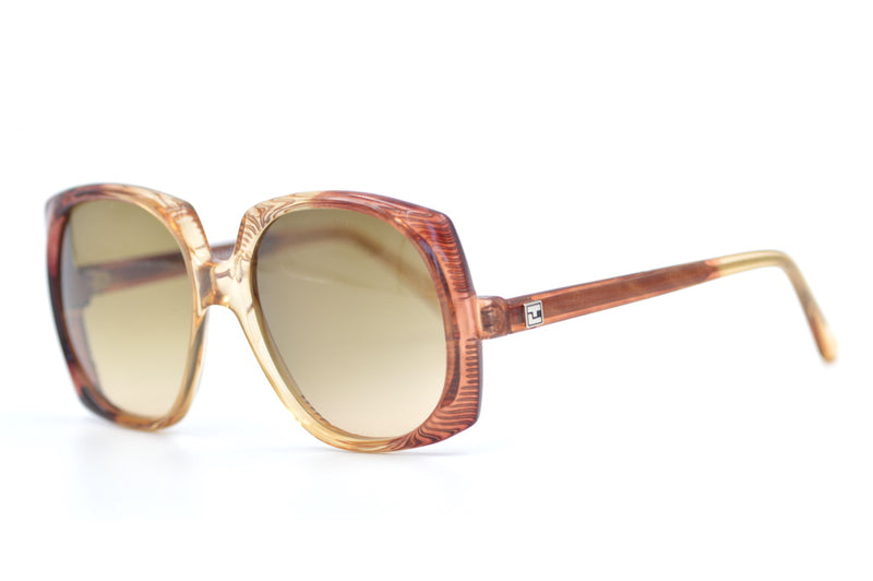 Ted Lapidus 522 Vintage Sunglasses. 70s Ted Lapidus. 70s Sunglasses. 70s Vintage Sunglasses. Square 70s Sunglasses.