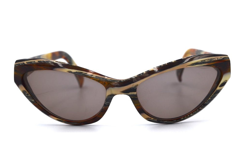 Alain Mikli 053 1985 Vintage Sunglasses. Alain Mikli Sunglasses. Vintage Alain Mikli. Vintage Sunglasses. Vintage Designer Sunglasses. Rare Vintage Sunglasses.
