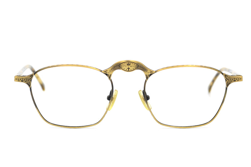 Jean Francois Rey vintage glasses . Japanese Vintage Glasses. Mens Vintage Glasses. Rare Vintage Glasses. Unusual Vintage Glasses.