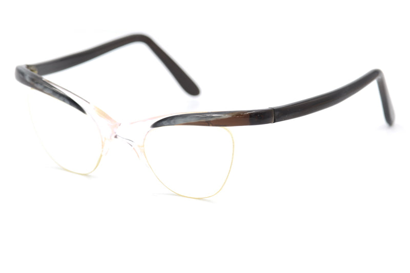 1950s supra glasses, 1950s cat eye glasses, ladies vintage glasses