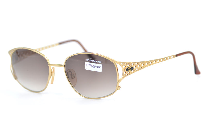 YSL 6047 Y101 Vintage Sunglasses. Rare Vintage Sunglasses.  YSL Sunglasses. Yves Saint Laurent Sunglasses.