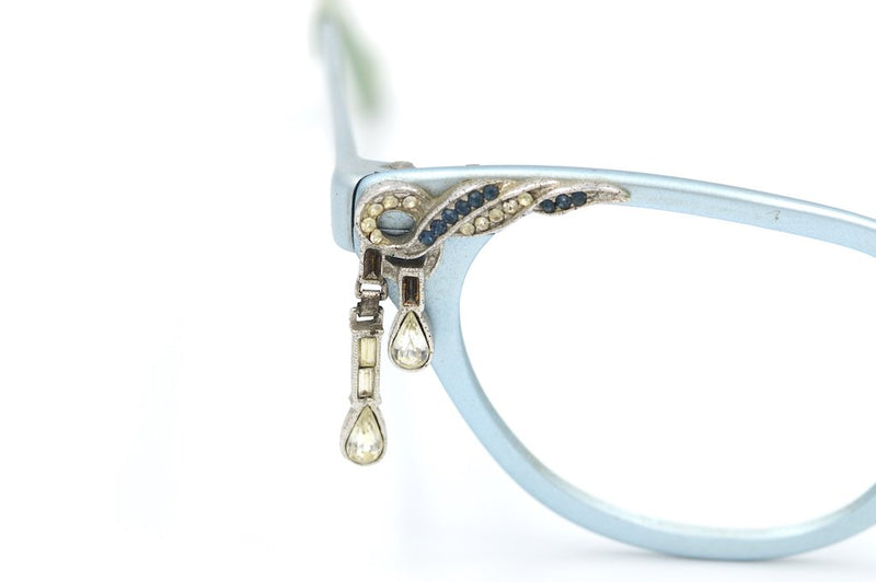 Tura Tiara Drop 47, new old stock, 1950's vintage glasses at Retro Spectacle