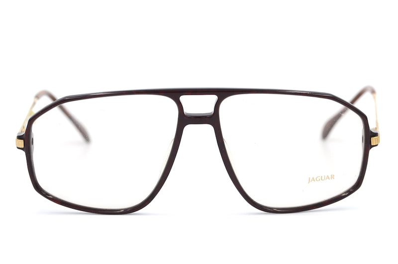 Jaguar 281 vintage oversized retro glasses. Sustainable eyewear at Retro Spectacle