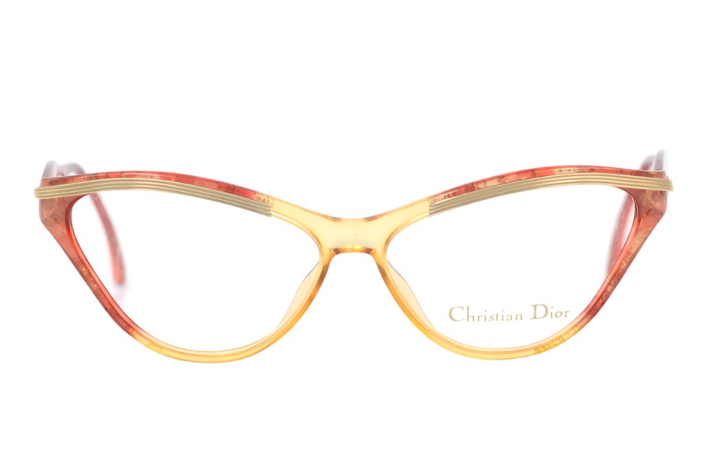 Christian Dior 2649 Vintage Dior Glasses Designer Cat Eye Glasses Retro Spectacle