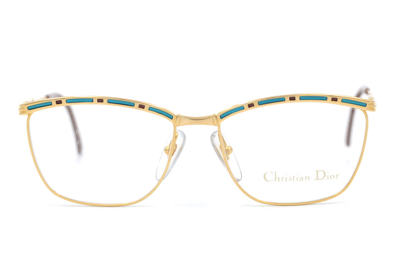 Christian Dior 2720 46 Vintage Glasses. 1980's Christian Dior. Ladies Vintage Glasses. Christian Dior Glasses. Rare Vintage Glasses. Luxury Designer Glasses. Luxury Eyewear. Sustainable Fashion.