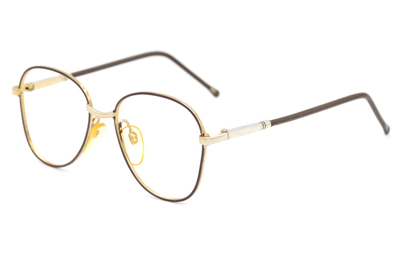 Cheap Vintage Glasses, Metal vintage glasses, sustainable eyewear, ecofashion glasses, retro spectacles