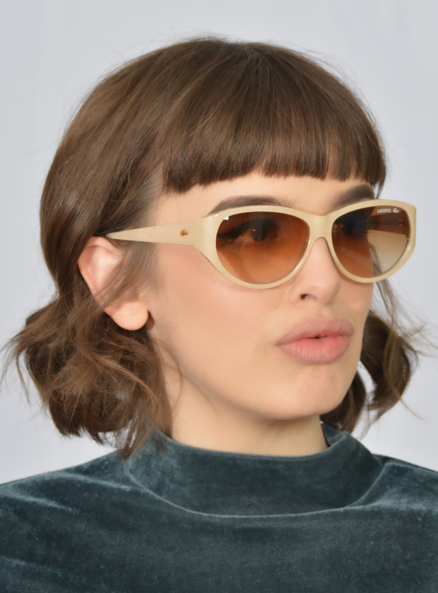 Lacoste 120 vintage sunglasses in colour 0136. Vintage sunglasses. Ladies sunglasses. Sustainable sunglasses. Buy designer sunglasses online.