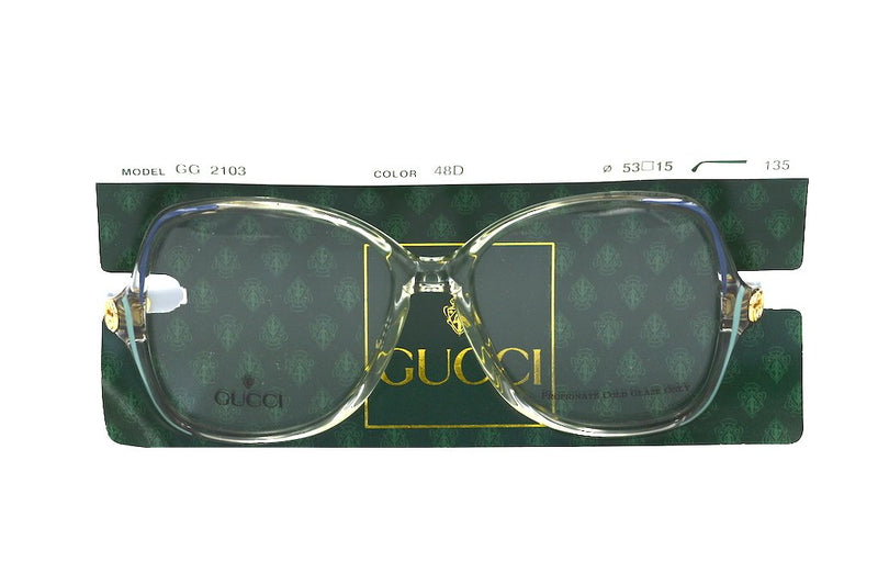 Gucci 2103 48D Vintage Glasses. Vintage Gucci. Ladies Vintage Glasses. Vintage Oversized Glasses. 1980's Vintage Glasses.