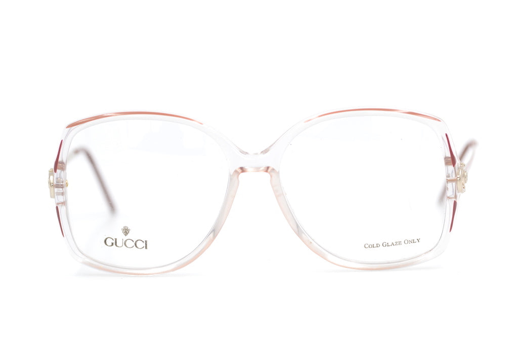 Vintage gucci glasses frame top