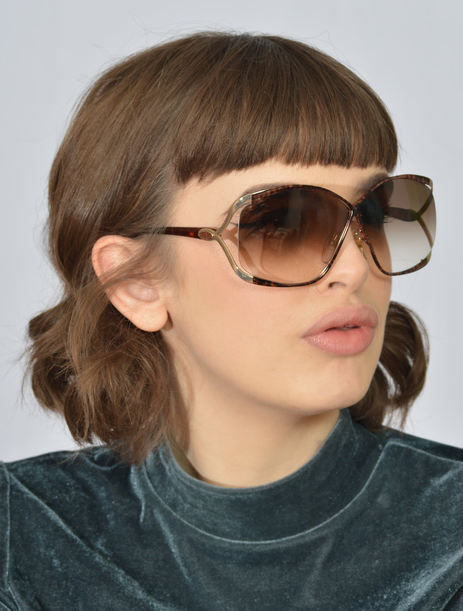 Christian Dior 2056 vintage sunglasses. As seen on JLo. Dior butterfly sunglasses. Vintage designer sunglasses. Dior sunglasses. Oversized Dior sunglasses.