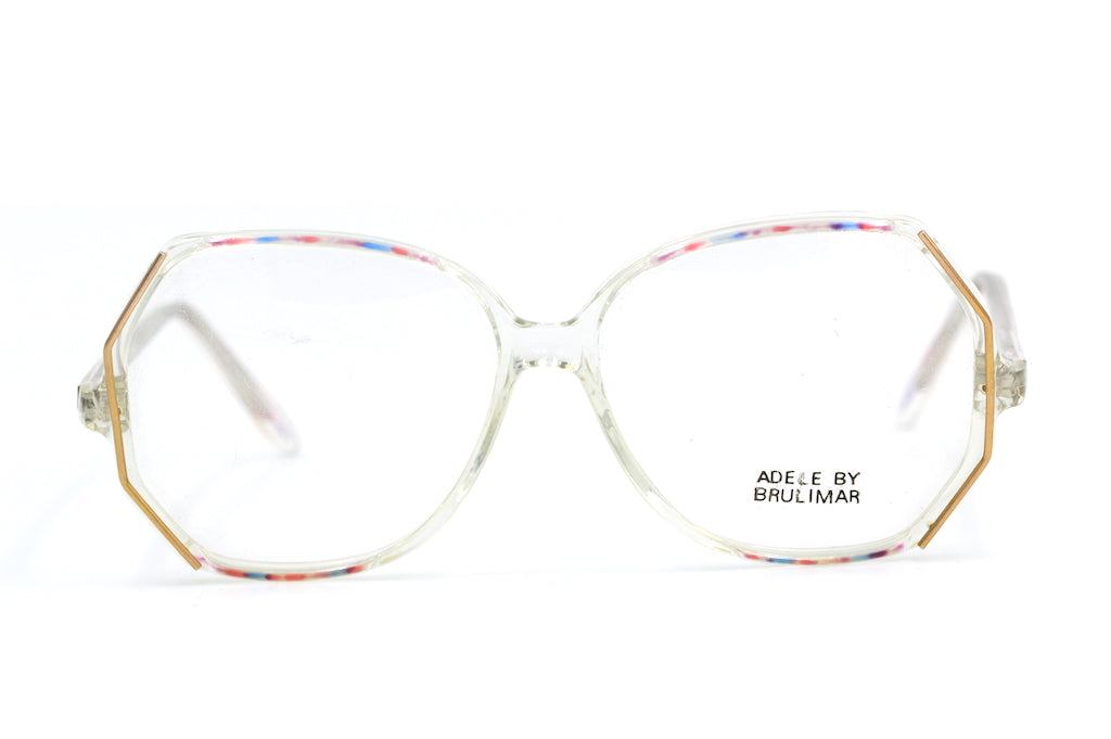 Adele 1980's vintage oversized glasses. Ladies vintage glasses. Deirdre Barlow vintage glasses. 80's Eyeglasses. Vintage Eyeglasses. Sustainable Eyeglasses.