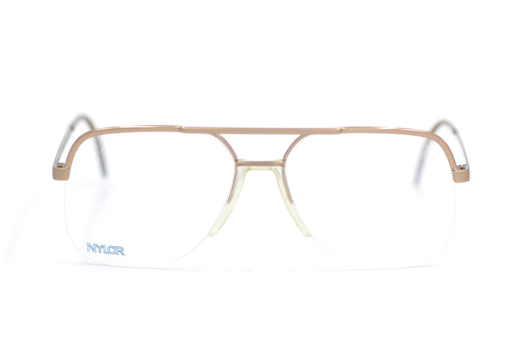Nylor brown vintage aviator. Essilor Glasses. Vintage Essilor glasses. Retro vintage glasses.