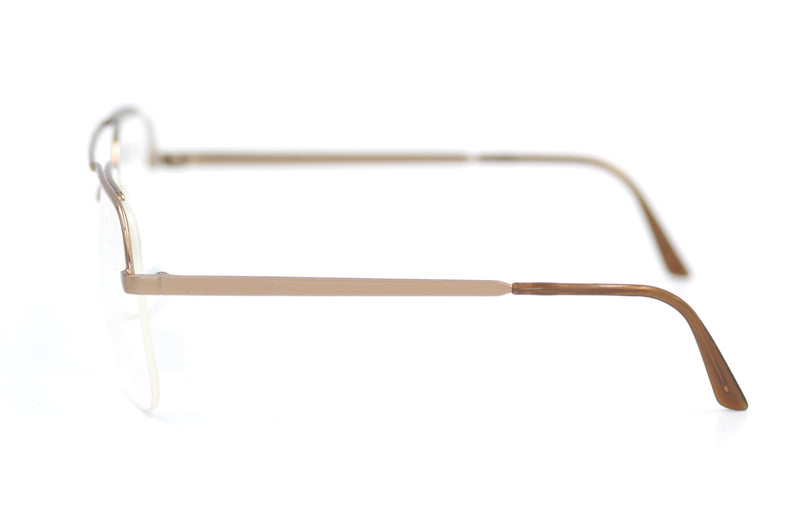 Nylor brown vintage aviator. Essilor Glasses. Vintage Essilor glasses. Retro vintage glasses.