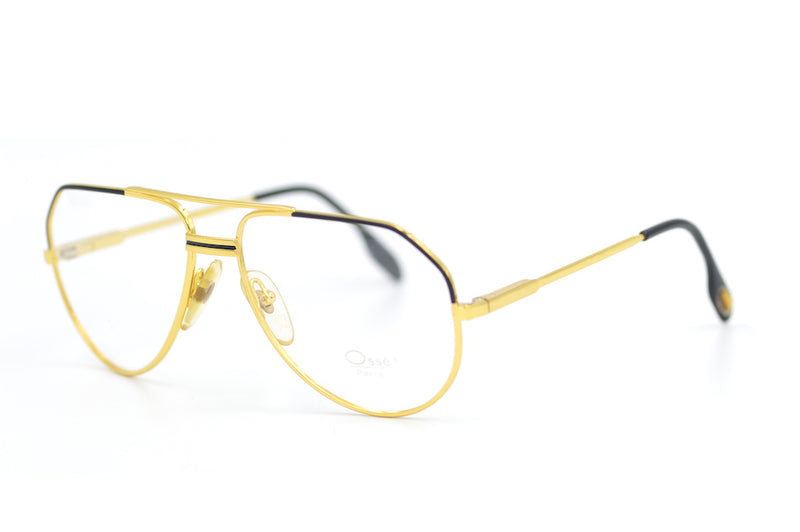 Osse 399 Vintage Aviator Glasses. Osee Vintage Glasses. 80s Vintage Av