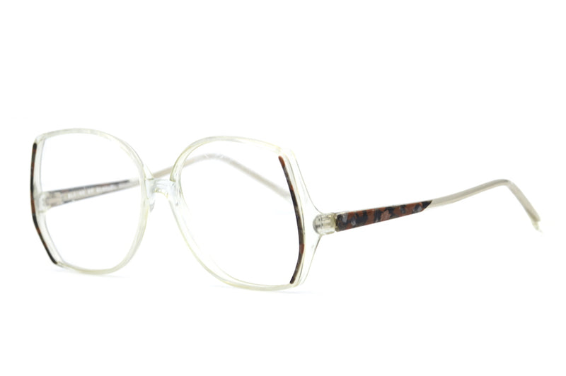 Elaine by Michael Selcott vintage glasses. Oversized vintage glasses. 1980's vintage glasses. Deirdre Barlow glasses. Sustainable vintage eyewear.