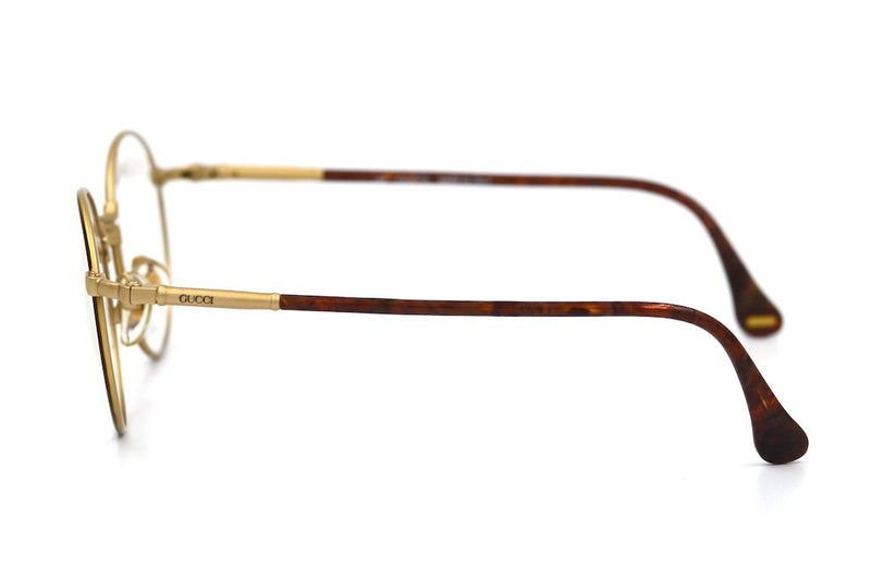 Gucci 1353 VS2 Vintage Glasses. Round Vintage Glasses. Round Gucci Glasses. Vintage Gucci Glasses. 1980's Glasses.