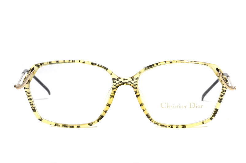 Christian Dior 2595 90 Vintage Glasses. Dior Vintage Glasses. 80s Vintage Glasses. Designer Vintage Glasses. 