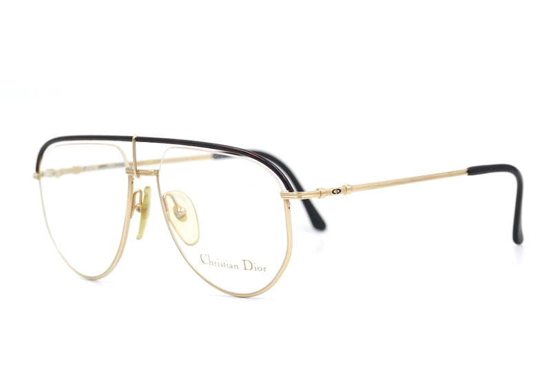 Christian Dior 2582 Vintage Glasses. Christian Dior Aviator Glasses. Dior Aviator Glasses. Designer Vintage Glasses. Mens Designer Glasses