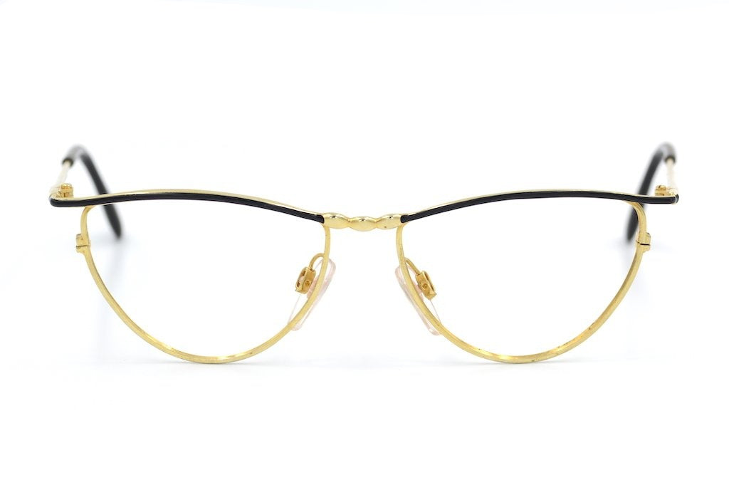 Topcon Cat Blk Ladies Vintage Glasses, Cheap Retro Glasses, Retro Spectacle