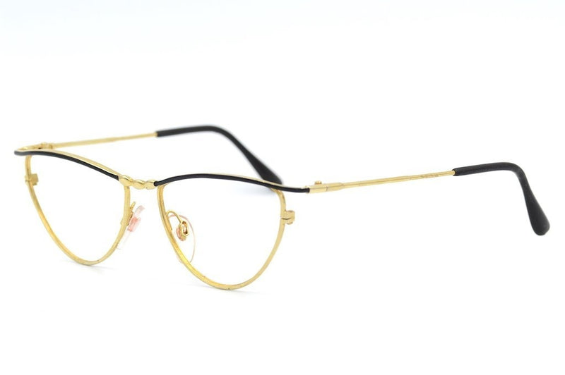 Topcon Cat Blk Ladies Vintage Glasses, Cheap Retro Glasses, Retro Spectacle